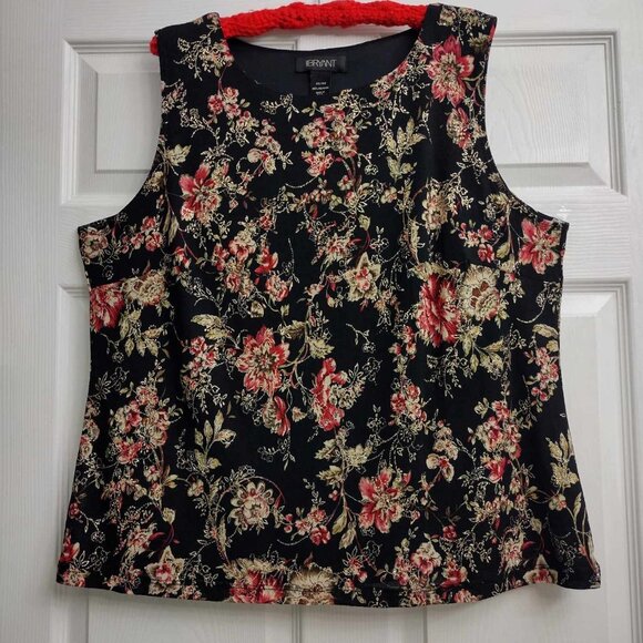 Lane Bryant Layered Party Cocktail Tank Top Size 22/24 - Picture 1 of 4